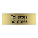 Toilettes hommes