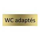WC adaptés