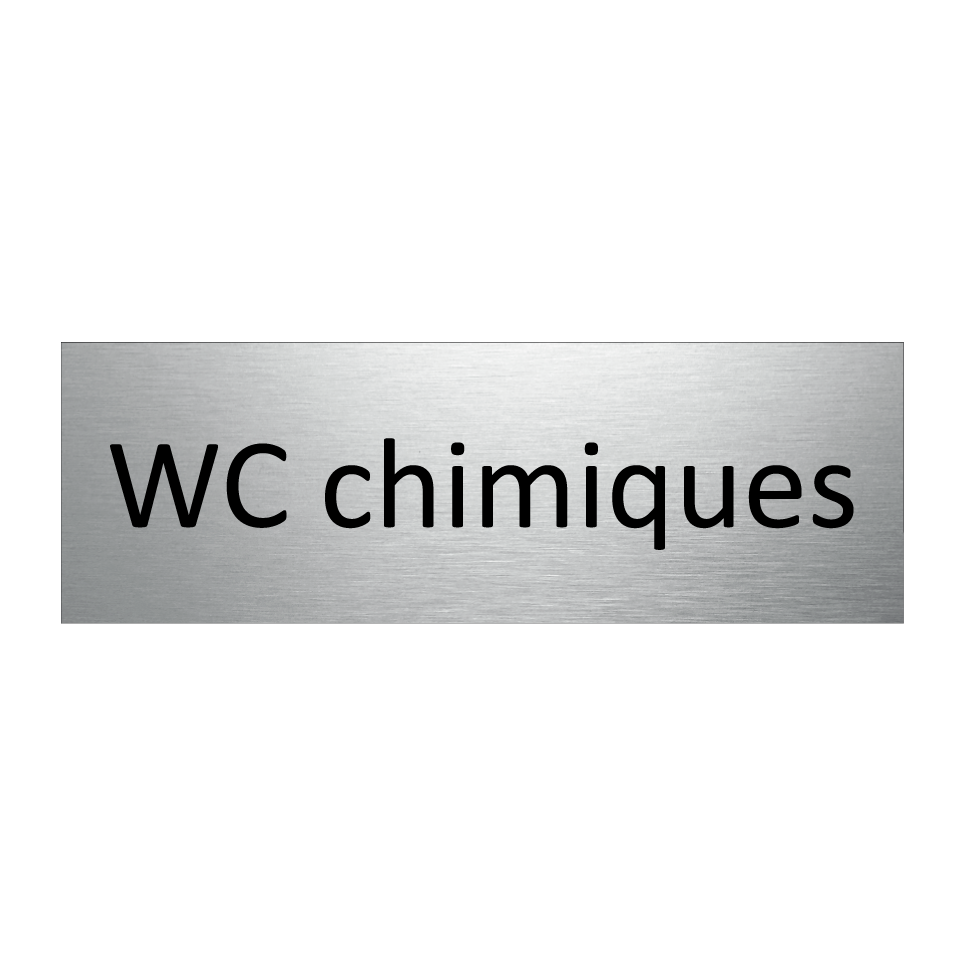 WC chimiques