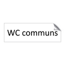 WC communs