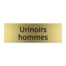Urinoirs hommes