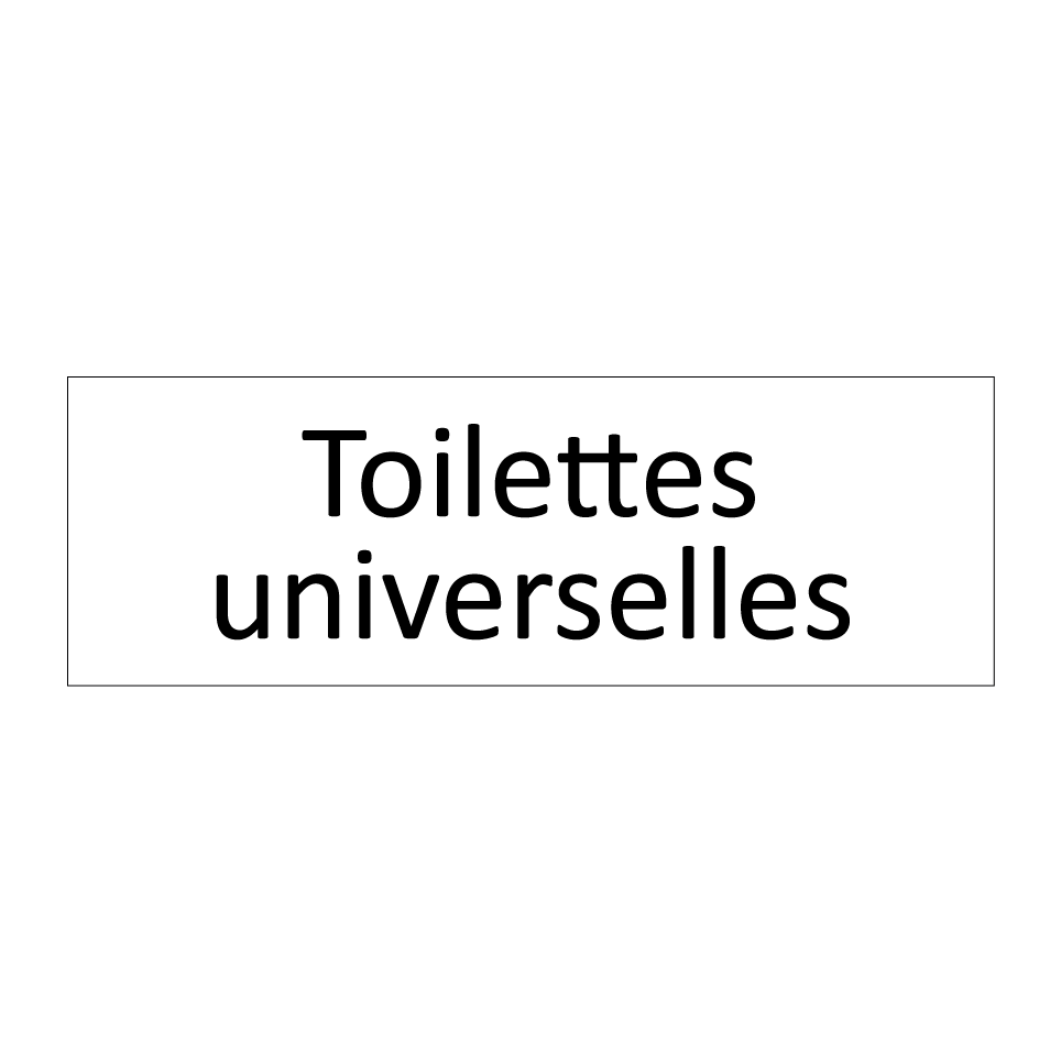 Toilettes universelles