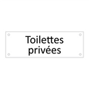Toilettes privées
