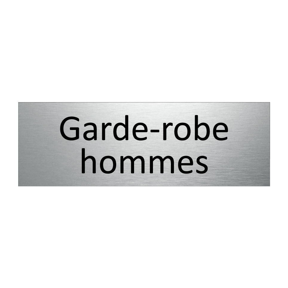 Garde-robe hommes