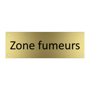 Zone fumeurs