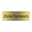 Zone fumeurs