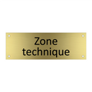 Zone technique