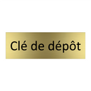 Clé de dépôt
