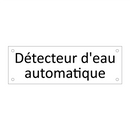 Détecteur d'eau automatique