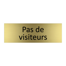 Pas de visiteurs