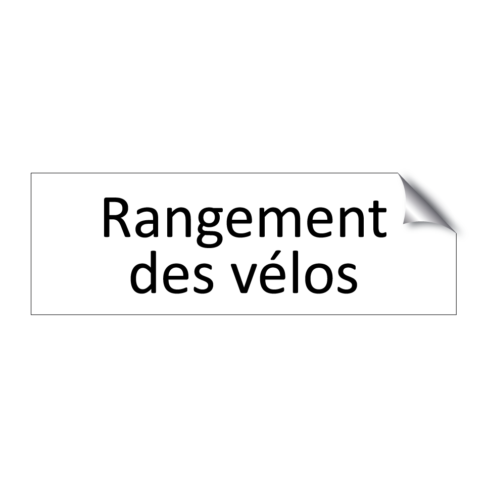 Rangement des vélos