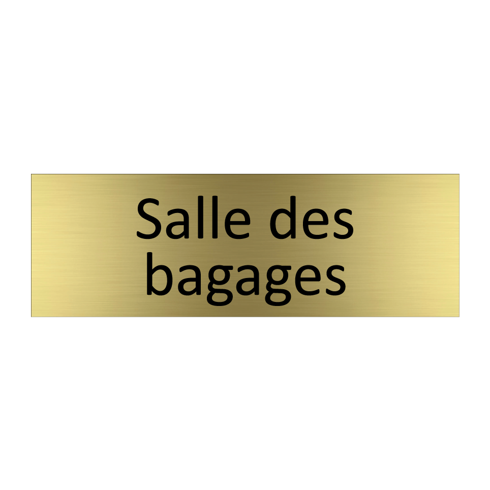 Salle des bagages