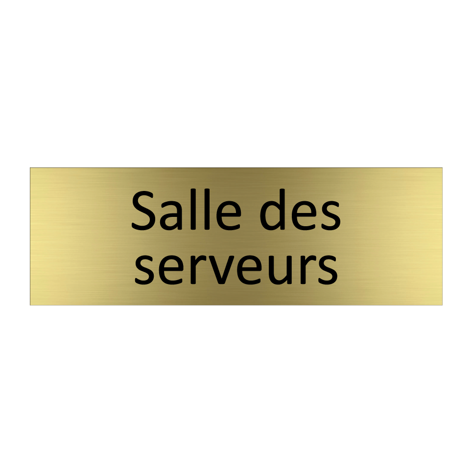 Salle des serveurs