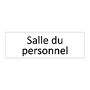 Salle du personnel