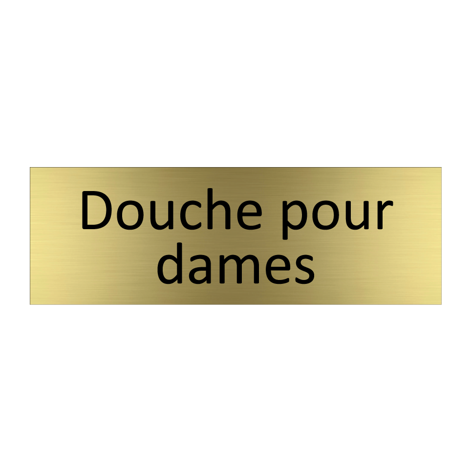 Douche pour dames