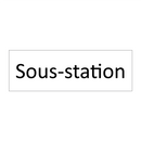 Sous-station & Sous-station & Sous-station & Sous-station & Sous-station & Sous-station