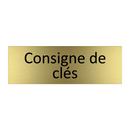Consigne de clés