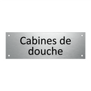Cabines de douche