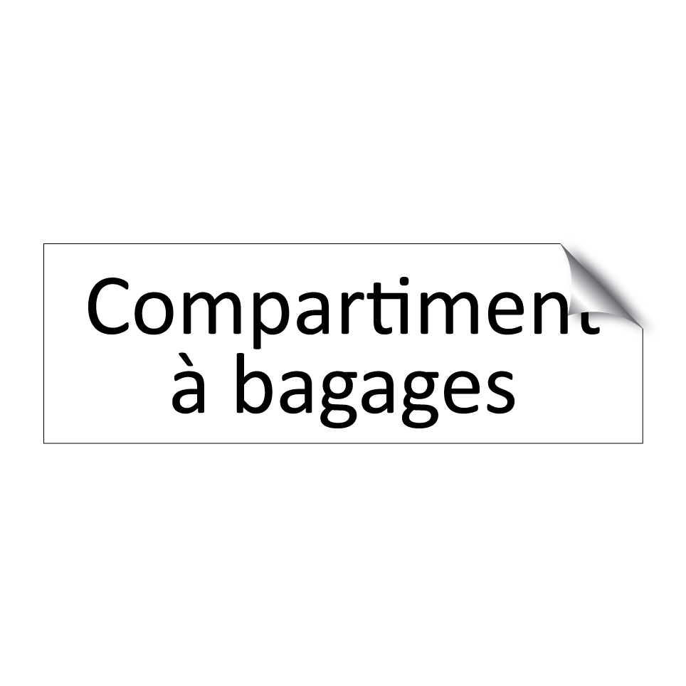 Compartiment à bagages