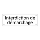 Interdiction de démarchage
