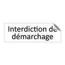 Interdiction de démarchage