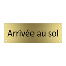 arrivée au sol