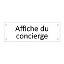 Affiche du concierge