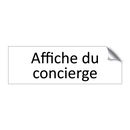 Affiche du concierge