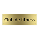 Club de fitness