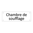 Chambre de soufflage