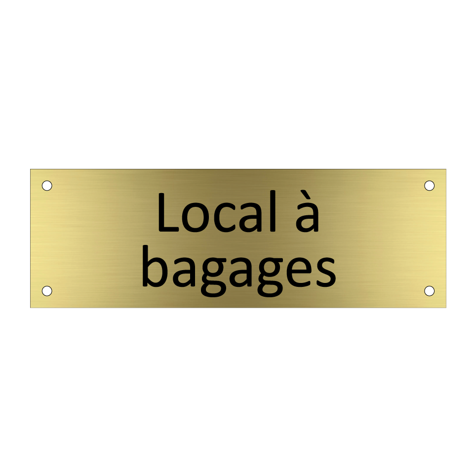 Local à bagages