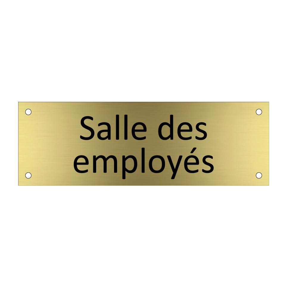 Salle des employés