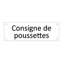 Consigne de poussettes