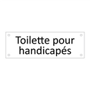 Toilette pour handicapés