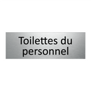 Toilettes du personnel