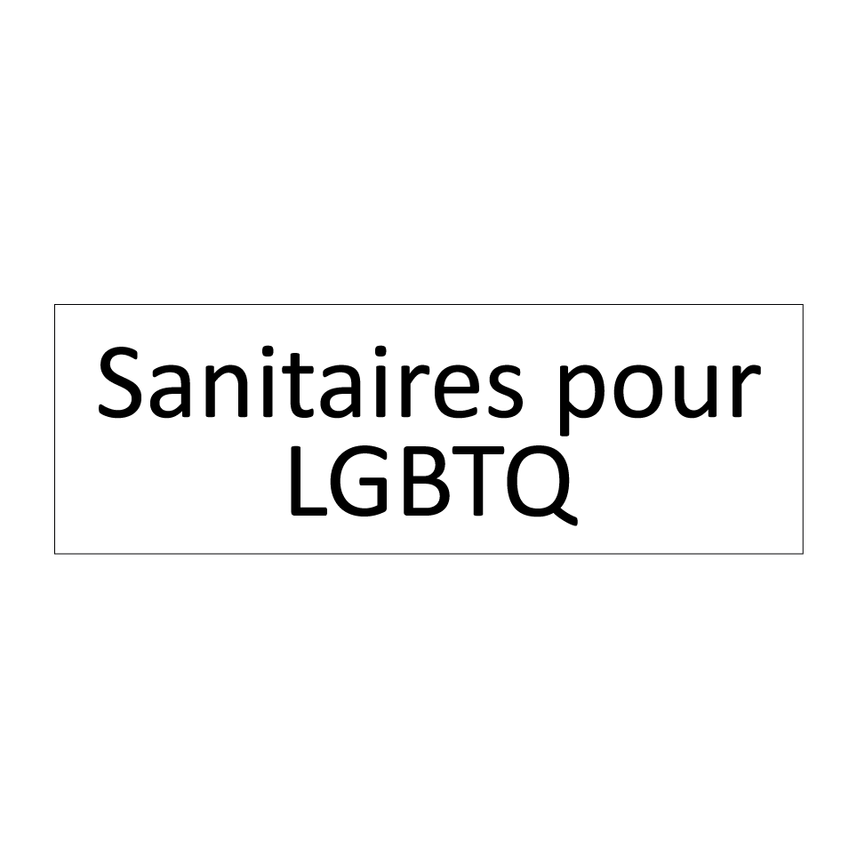 Sanitaires pour LGBTQ