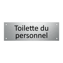Toilette du personnel