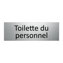 Toilette du personnel