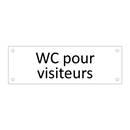 WC pour visiteurs