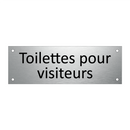 Toilettes pour visiteurs