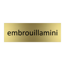 embrouillamini & embrouillamini & embrouillamini & embrouillamini & embrouillamini & embrouillamini