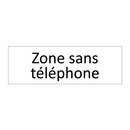 Zone sans téléphone
