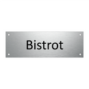 Bistrot & Bistrot & Bistrot