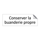 Conserver la buanderie propre
