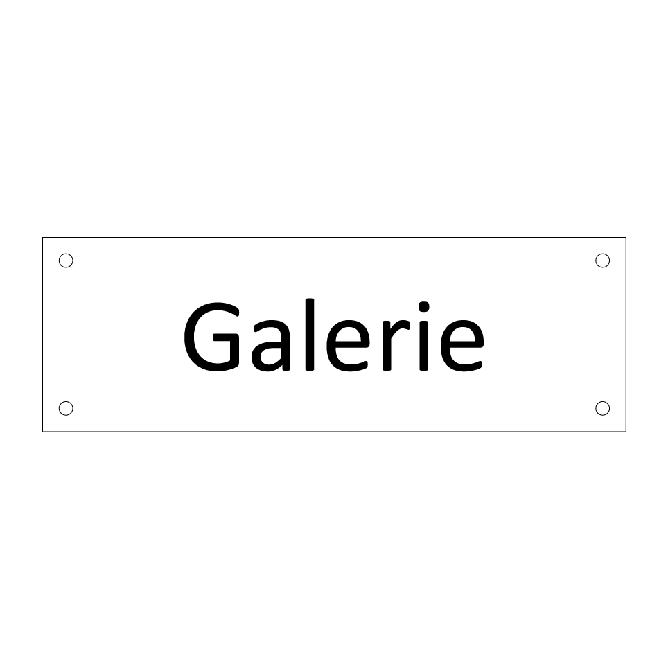 Galerie & Galerie & Galerie