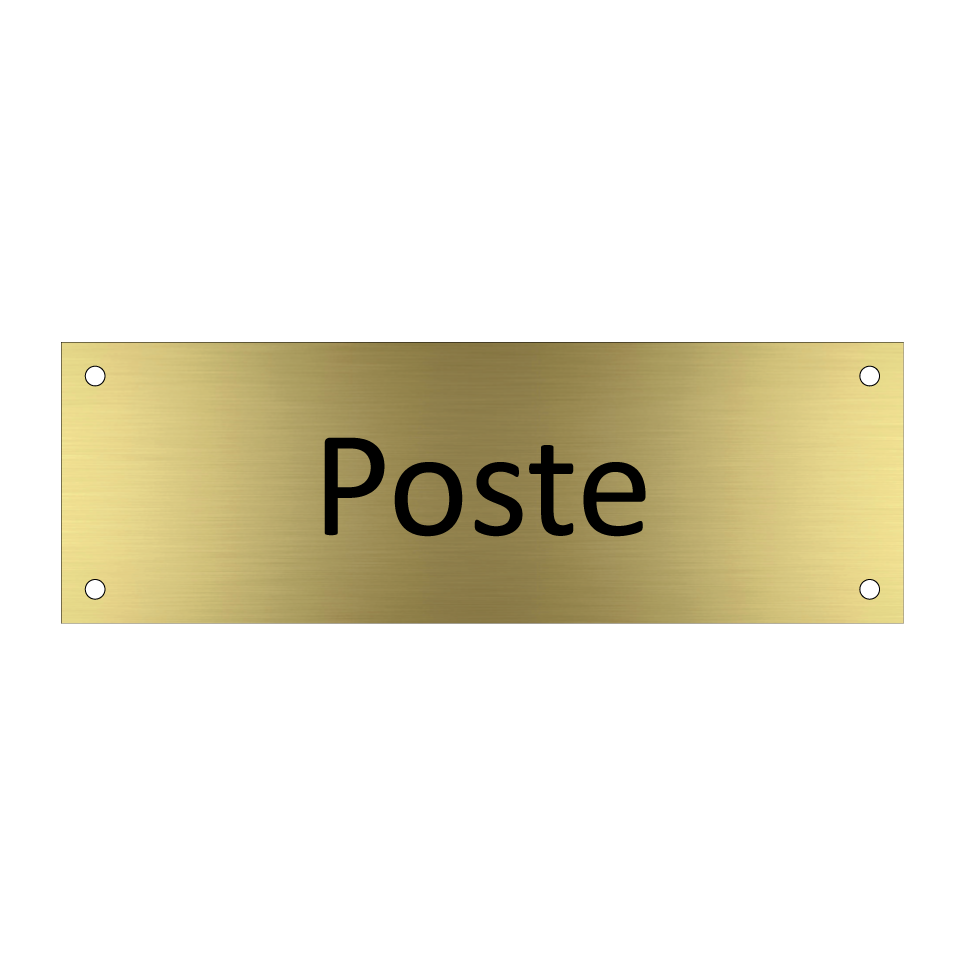 Poste & Poste & Poste