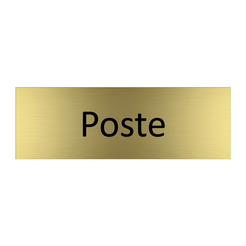 Poste & Poste & Poste & Poste & Poste & Poste