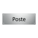 Poste & Poste & Poste