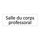 Salle du corps professoral