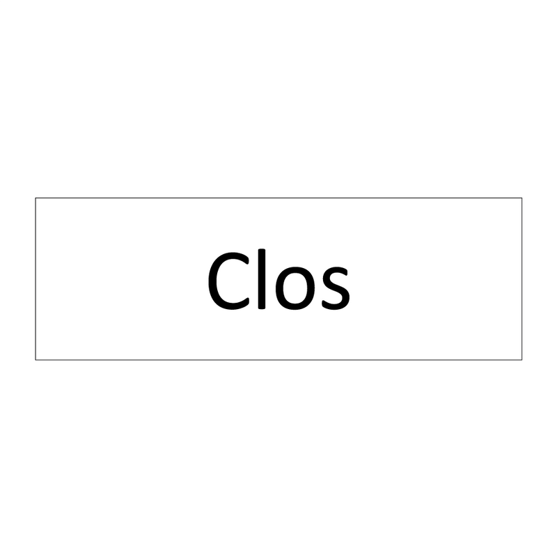 Clos & Clos & Clos & Clos & Clos & Clos